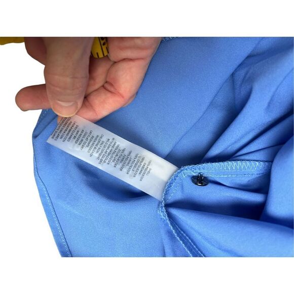 Vince Camuto Women's Pleated Sleeve Float Shift Dress *NOTE DEFECT in pic - SZ 4 - Picture 10 of 14